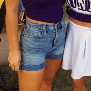 Gap super high rise shorts